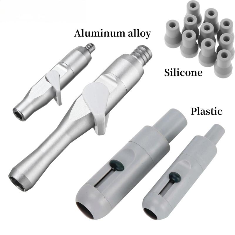น้ําลายทันตกรรม Ejector Strong Weak ดูด Handpiece วาล์วปรับยาง Snap สั้นอ่อนแอ Handpiece Tip Adaptor เครื่องมือทันตแพทย์
