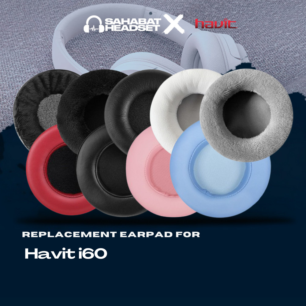 แผ่นรองหูฟัง Earpad Earcup Havit i60 i-60 แผ่นโฟม