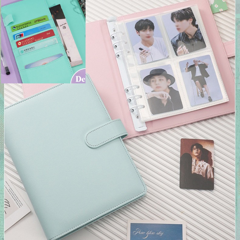 A4/a5 ราคาถูก Photocard Binder KPOP โพลารอยด์ 2R คอลเลกชันใหญ่ PhotoBook PP Lomo อัลบั้มภาพ