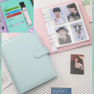 A4/a5 ราคาถูก Photocard Binder KPOP โพลารอยด์ 2R คอลเลกชันใหญ่ PhotoBook PP Lomo อัลบั้มภาพ