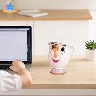 [เอ็ดสตาร์] ถ้วยชาเคลือบถ้วยเอสเพรสโซ่เคลือบเงาการ์ตูนหรูหรา…