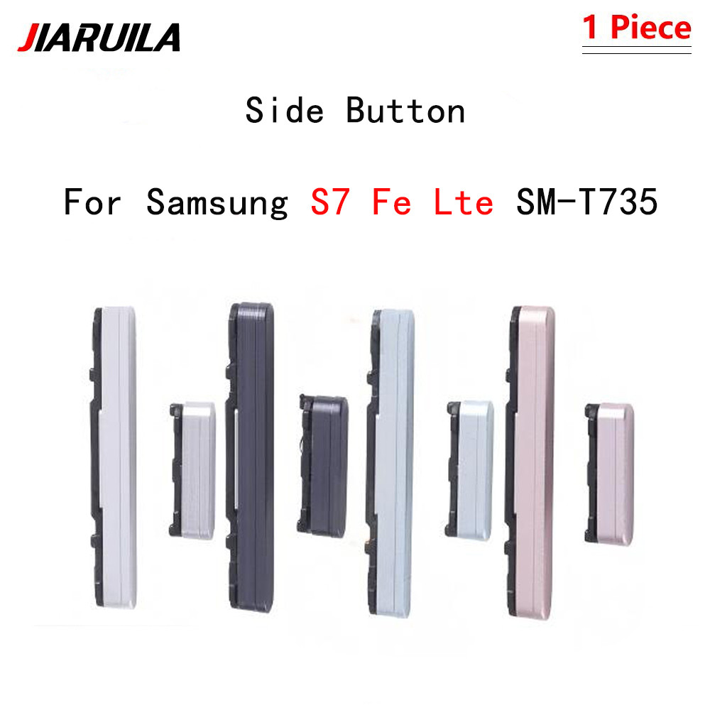 สําหรับ Samsung S7 Fe Lte SM-T735 Mute Switch ON OFF ด้านข้างปุ่มปรับระดับเสียงไฟ