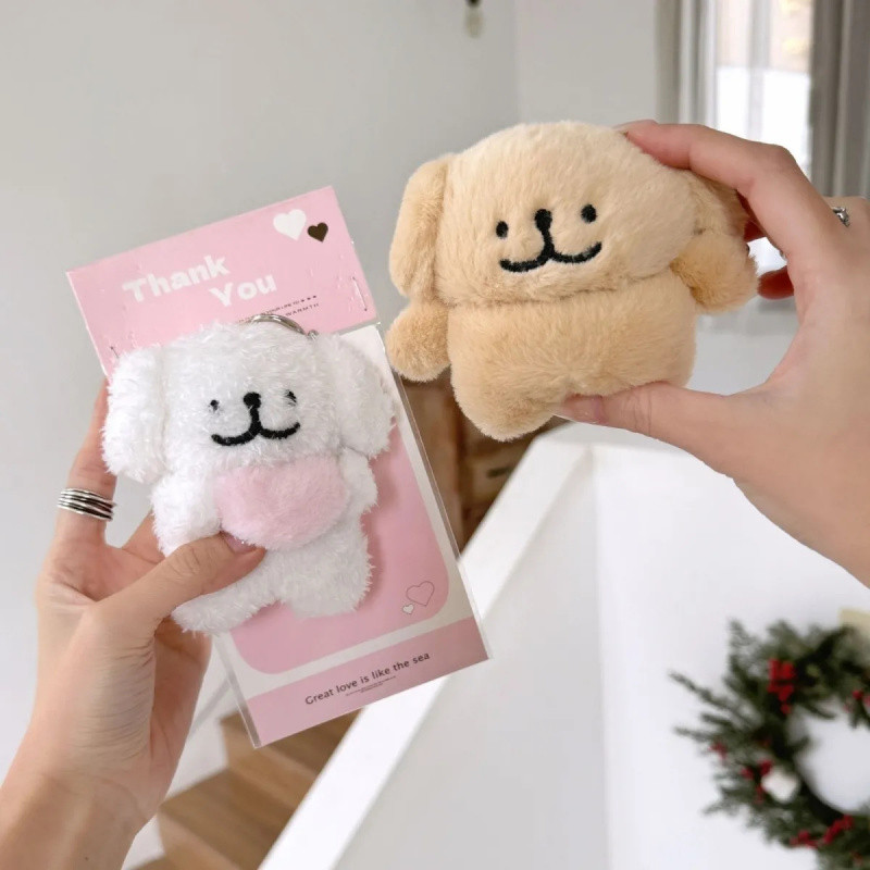 Plush Line Puppy AirPods Pro3 เคสป้องกัน เคสหูฟังน่ารัก AirPods 4/3/2/1