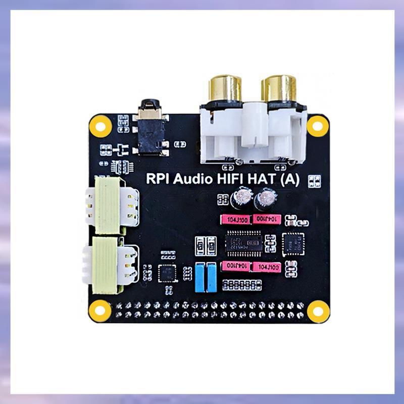 สําหรับ Raspberry Pi5 HIFI Audio HAT PCM5122 I2S การ์ดเสียงสําหรับ 5, Pi 4, Pi 3, และ Zero Series