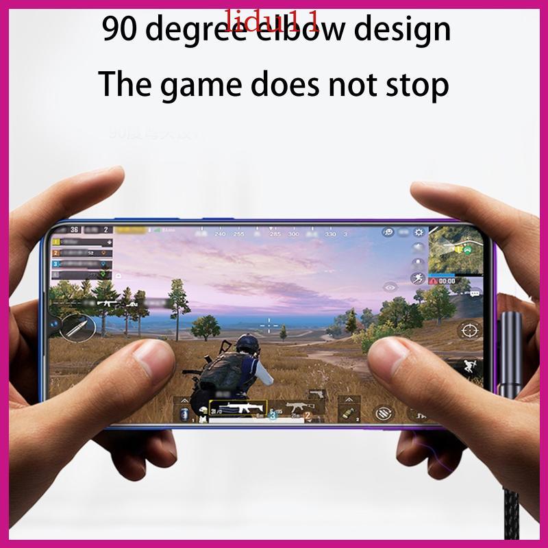 LID 90 องศามุมขวา Type C ชายกับอะแดปเตอร์ Type C หญิง 90 องศาปลั๊ก Type C