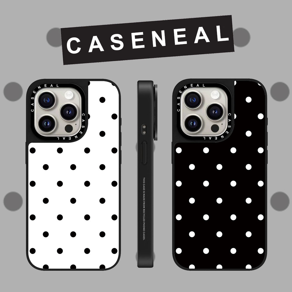 CASENEAL อะนิเมะตัวอักษร Jenga กระจก face เคสโทรศัพท์สําหรับ iPhone 17 Pro Max 16 ProMax 15Pro 14 Plus 13 12 11 โทรศัพท์กันกระแทกขอบนุ่มฮาร์ดป้องกันกรณี