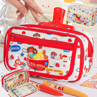 COD กระเป๋าดินสอ กล่องดินสอ กระเป๋าเครื่องเขียน ความจุขนาดให…