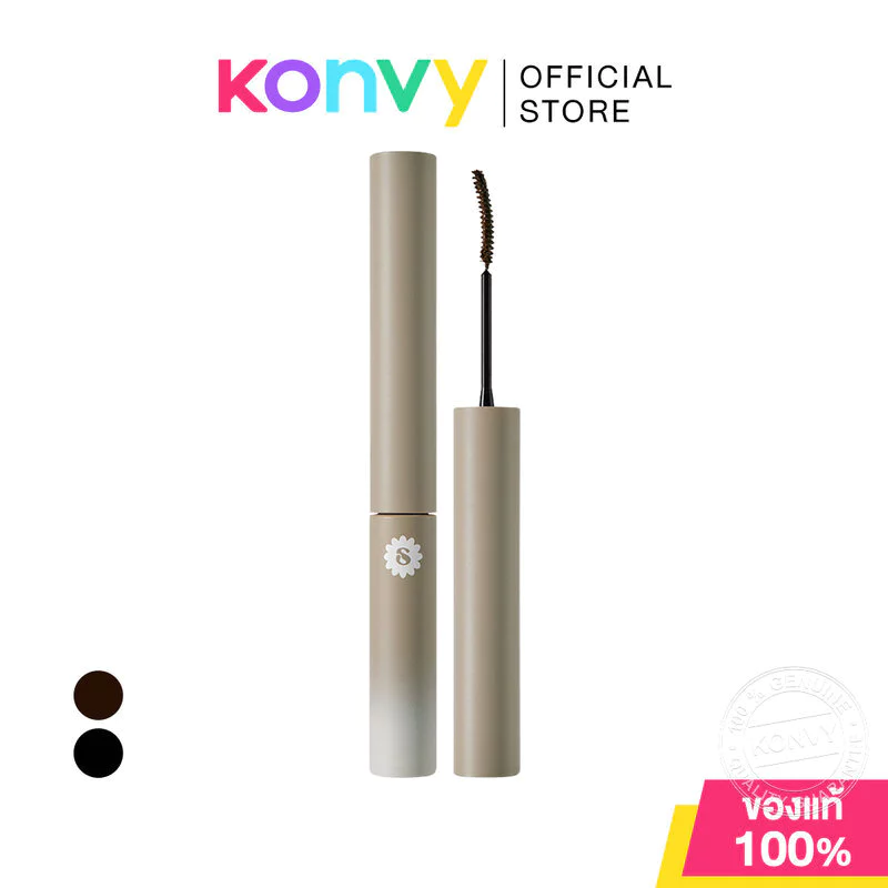 SUPERMOM Slim Fix Curling Mascara 3g ซุปเปอร์มัม มาสคาร่ารุ่นสลิม สูตรกันน้ำ