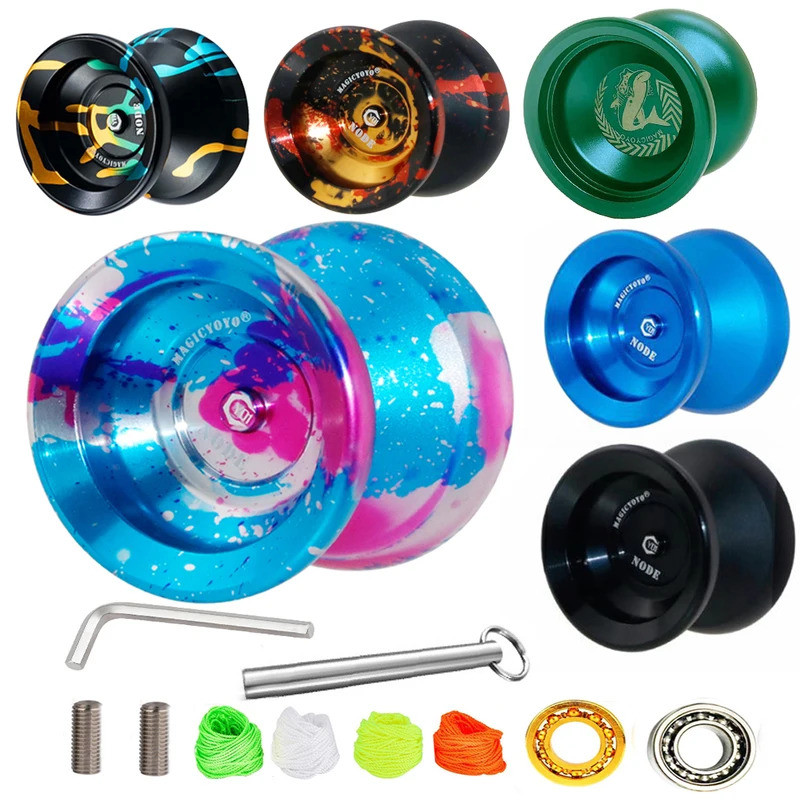 MAGICYOYO Y01-Node N12 Series โลหะ Yoyo Ball ของเล่น 10-Ball แบริ่ง W/เชือก Yoyo ของเล่น N12 Yoyo