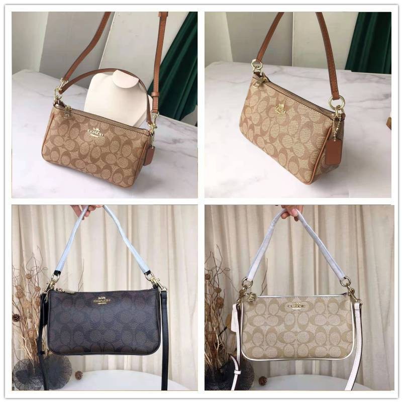 TOP HANDLE POUCH F58321 สไตล์คลาสสิก หญิง กระเป๋า กระเป๋าสะพายข้าง