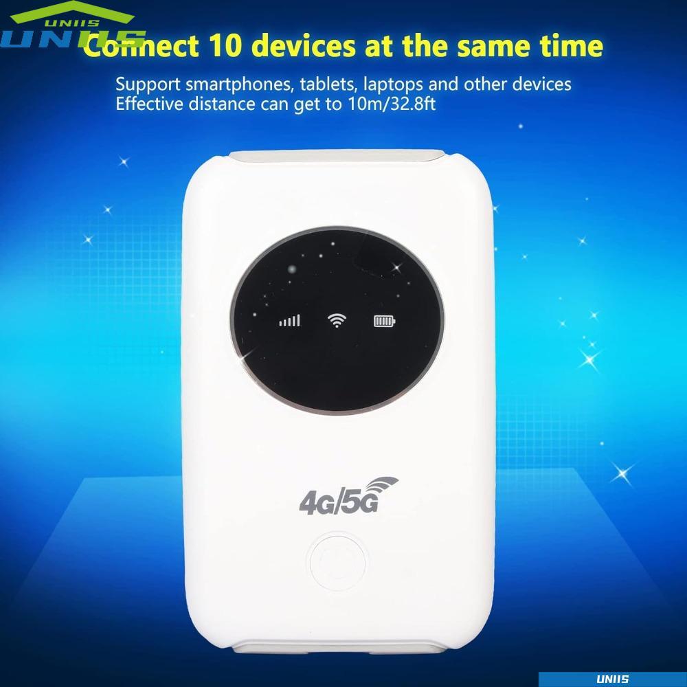 UNIIS 4/5G เราเตอร์พกพา, Pocket WiFi Asian/European version Pocket Mobile Hotspot, 300Mbps USB Power
