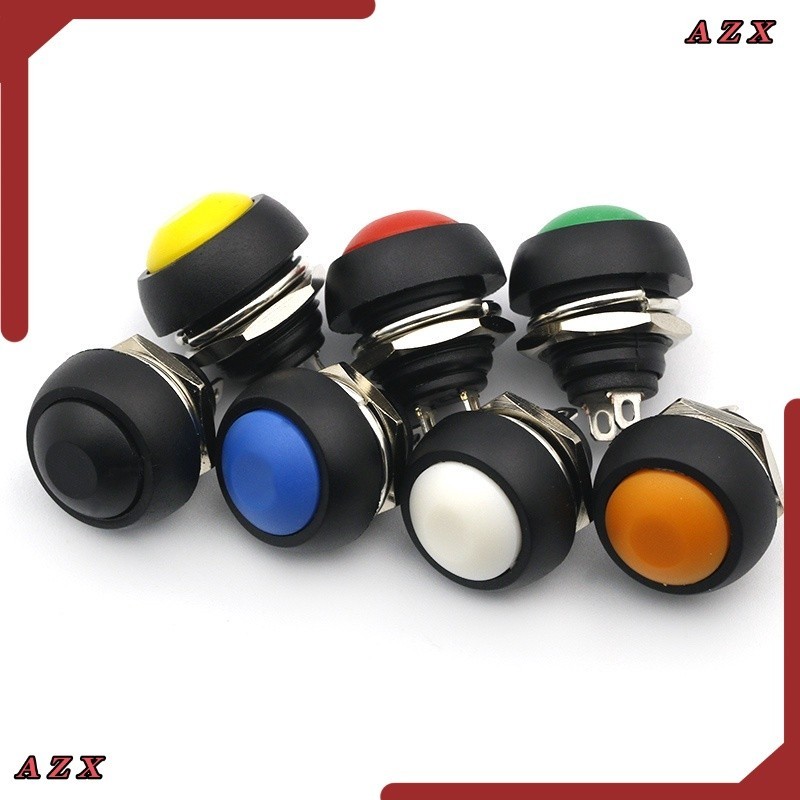 2ชิ้น ร้านในไทย สวิตช์กดติด ปล่อยดับ PBS-33b 2Pin Mini Switch 12mm 1A 250V Push button Switch Non-locking ส่งของทุกวัน