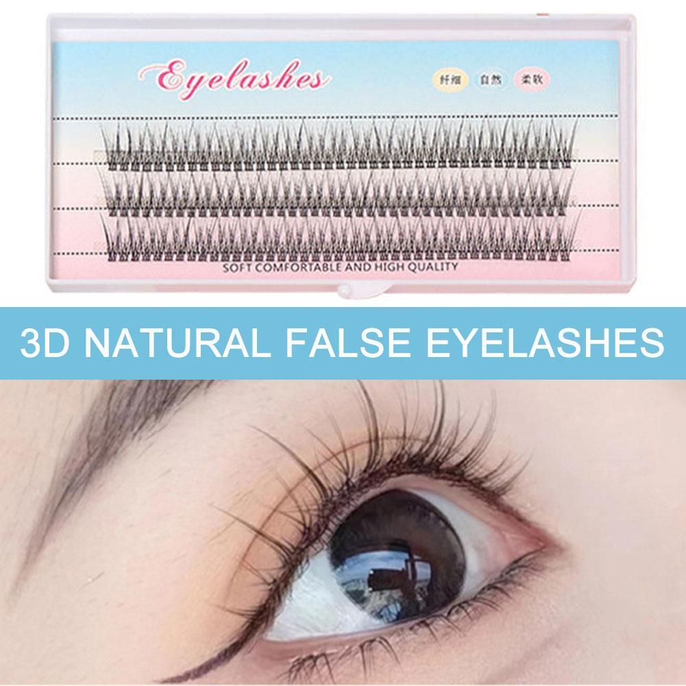 Fishtail Eyelash Extensions Segmented Cross-swallowtail Eyelashes Segmented Single-tufted Style K1u2