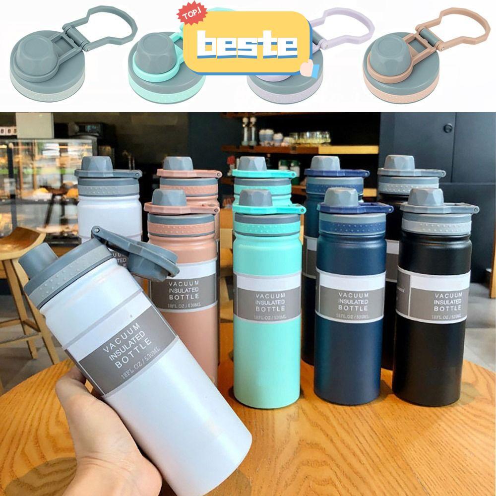 BESTE 1 ชิ้นฝาครอบขวด, 530 ml/750 ml PVC ถ้วย, Universal Splash Proof TS-8706B/TS-8709B พร้อมซีลแหวน