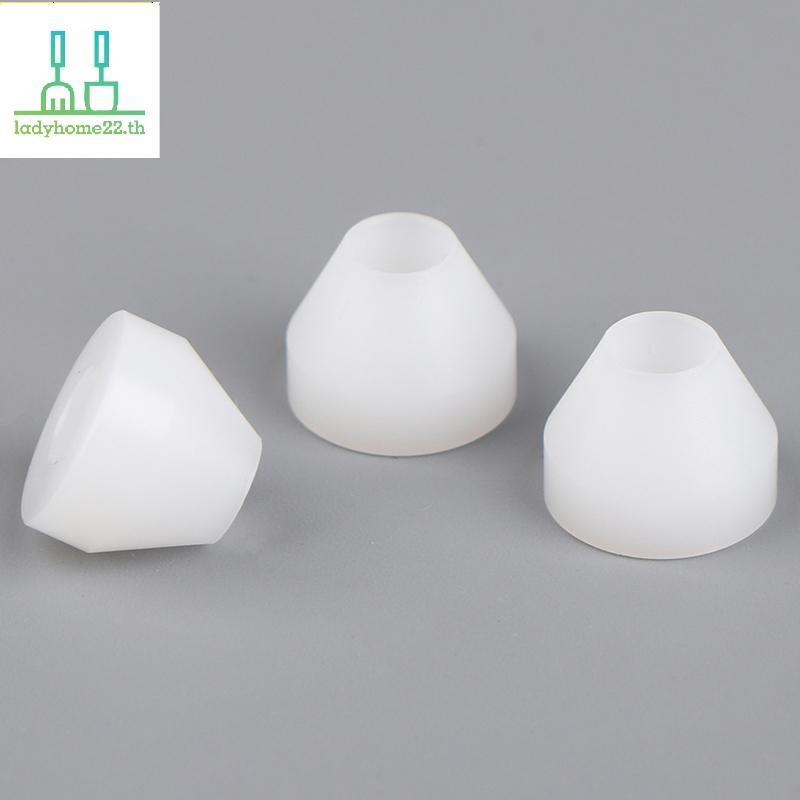 DOULLADY 10PCS ปากกา Bushings สีขาวปากกา Bushings Non-Sti ทนทานปากกา Bushings สังเคราะห์ Bushings สํ