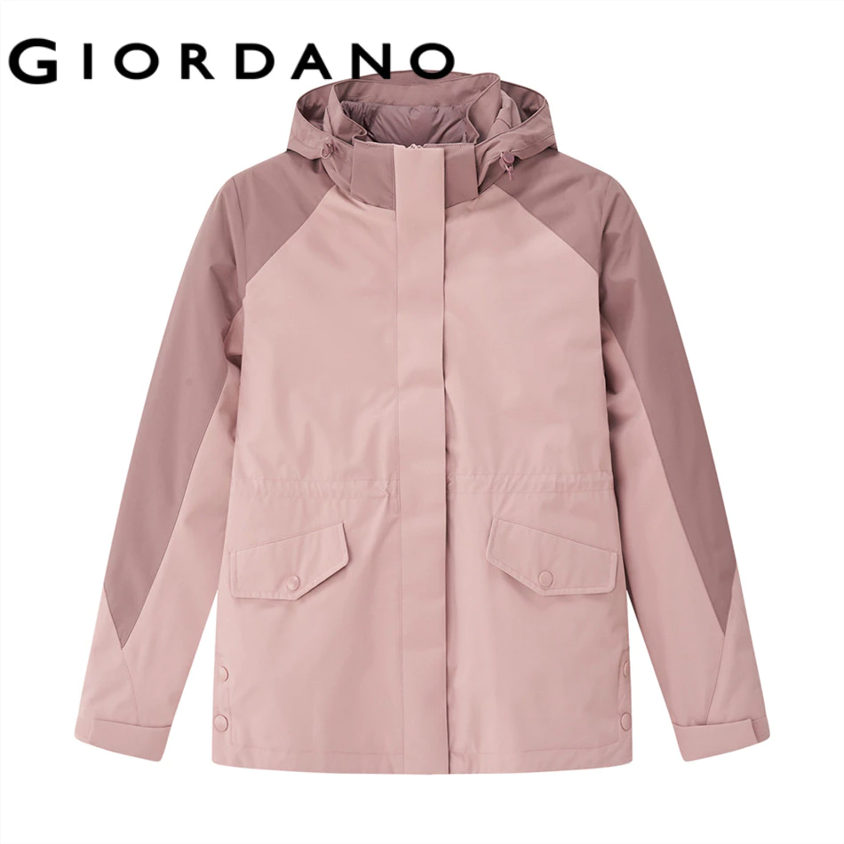 GIORDANO เสื้อแจ็คเก็ตขนเป็ดผู้หญิง Women's Durable Down 3-in-1 Jacket 05375631