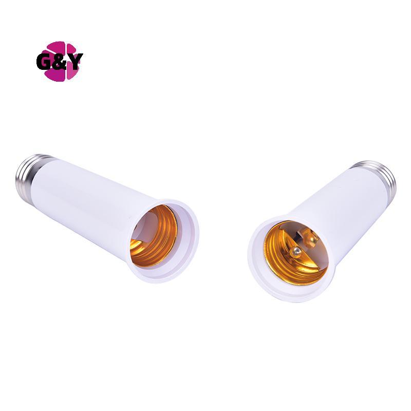 G&Y E27 ถึง E27 ยาวตัวแปลงฐานหลอดไฟ LED ฐาน Extender โคมไฟ Soet