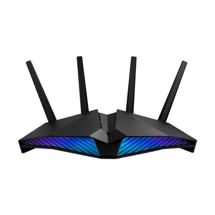 Router (เราเตอร์) ASUS RT-AX82U V2 (90IG07W0-MFAR20) Dual Band WiFi 6 Extendable Gaming Router