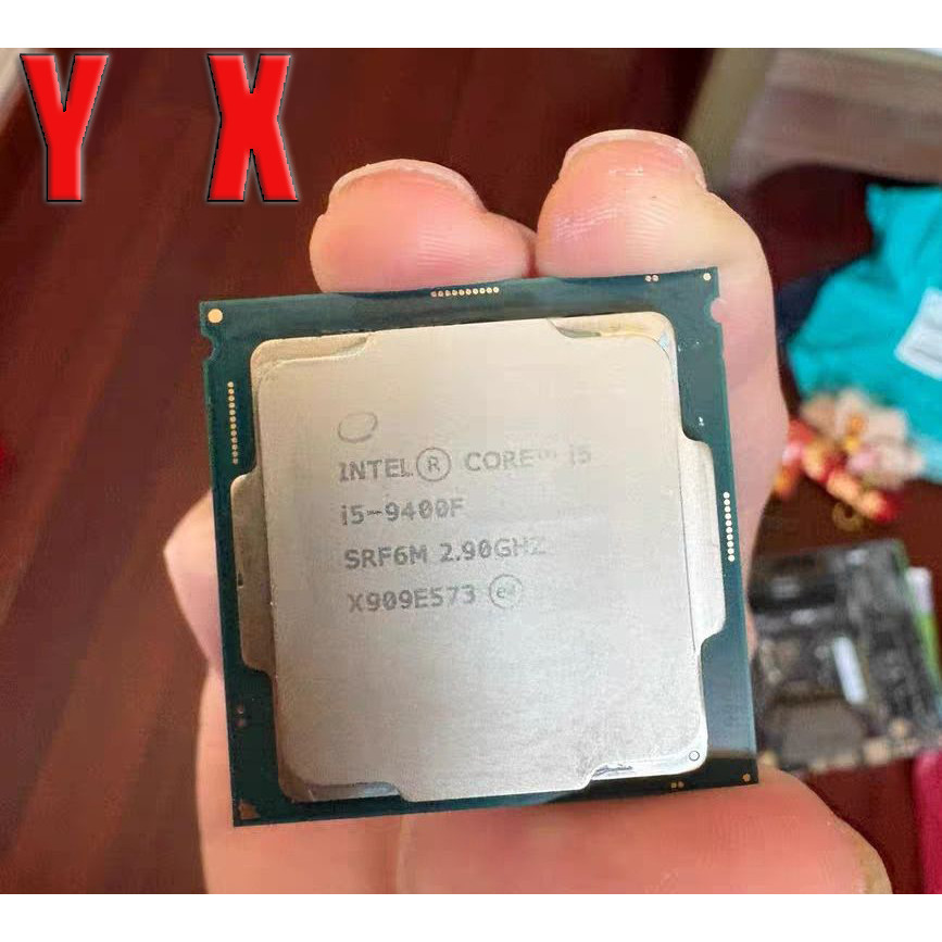 ใช้ 9Th Gen Core i5-9400F LGA 1151 CPU โปรเซสเซอร์หก CoreCoffee Lake 2.9GHz 9MB อัพเกรด Gaming CPU ค