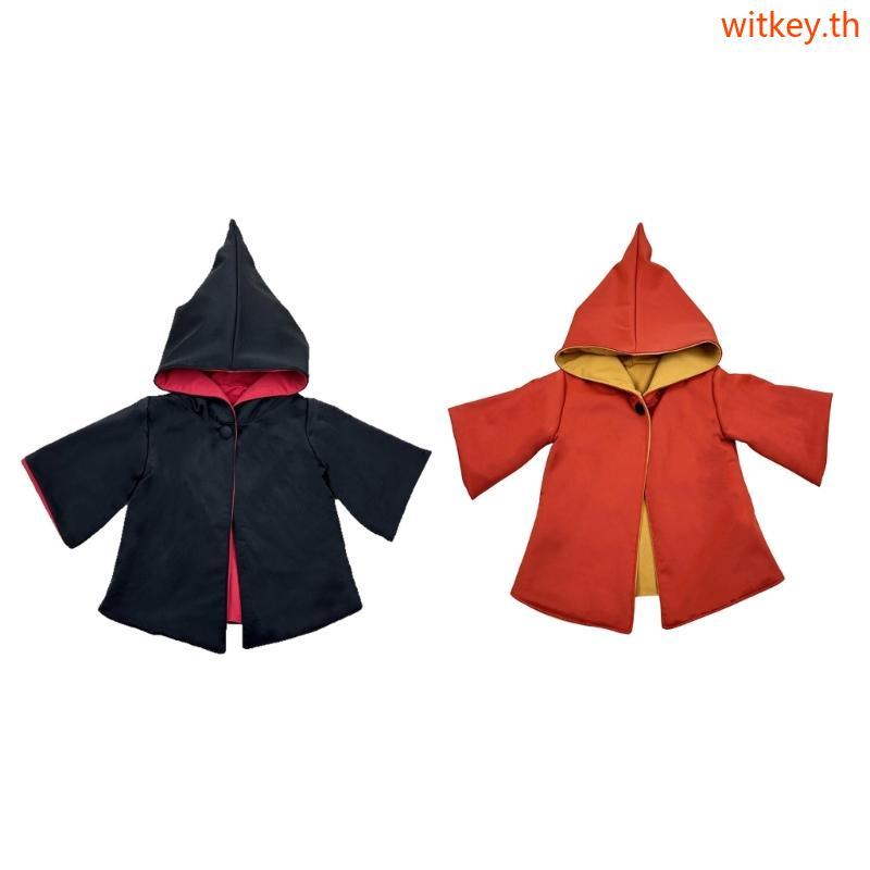 WIT Solid ทารกแรกเกิด Photo Props เสื้อคลุม Full Moon Photoshoots เครื่องแต่งกายสําหรับ Home Studio