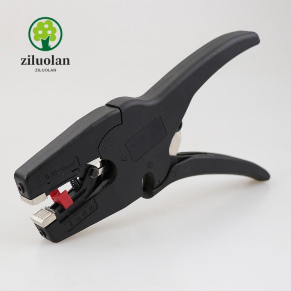 ZILUOLAN คีมลวด, 2 in 1 32-7AWG เครื่องปอกสายไฟอัตโนมัติ, คุณภาพสูง Heavy Duty Mini แบบพกพาคีมตัดสํา