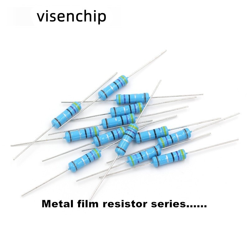 20 ชิ้นตัวต้านทานฟิล์มโลหะ 2W 3W 5W 1% 2R 2.2R 2.4R 2.7R 3R 3.3R 3.6R 3.9R Ohm