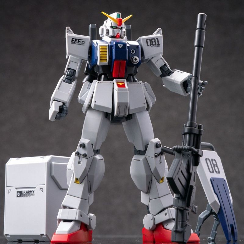 RX-79G ประกอบ HGUC Cool KK Marine Jim 1/144 Marine 07 หน่วย