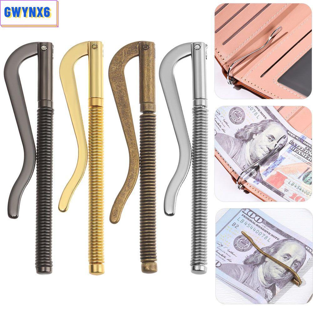 GWYNX6 Money Clip คุณภาพดี พกพาสะดวก ทดแทนบิโฟld บาร์