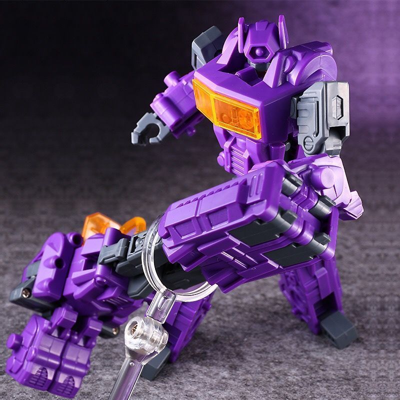Cool Transformers G1 Transformers Toy Shockwave Manual Assembly Version ของเล่นหุ่นยนต์ขนาดขนาดเล็ก
