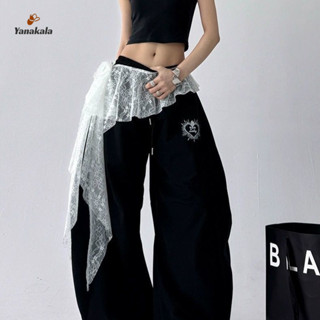 ส่งเร็ว🚚ตกแต่งด้วยลูกไม้และพู่ที่ชายกระโปรง มีสายผูก เหมาะสำ…