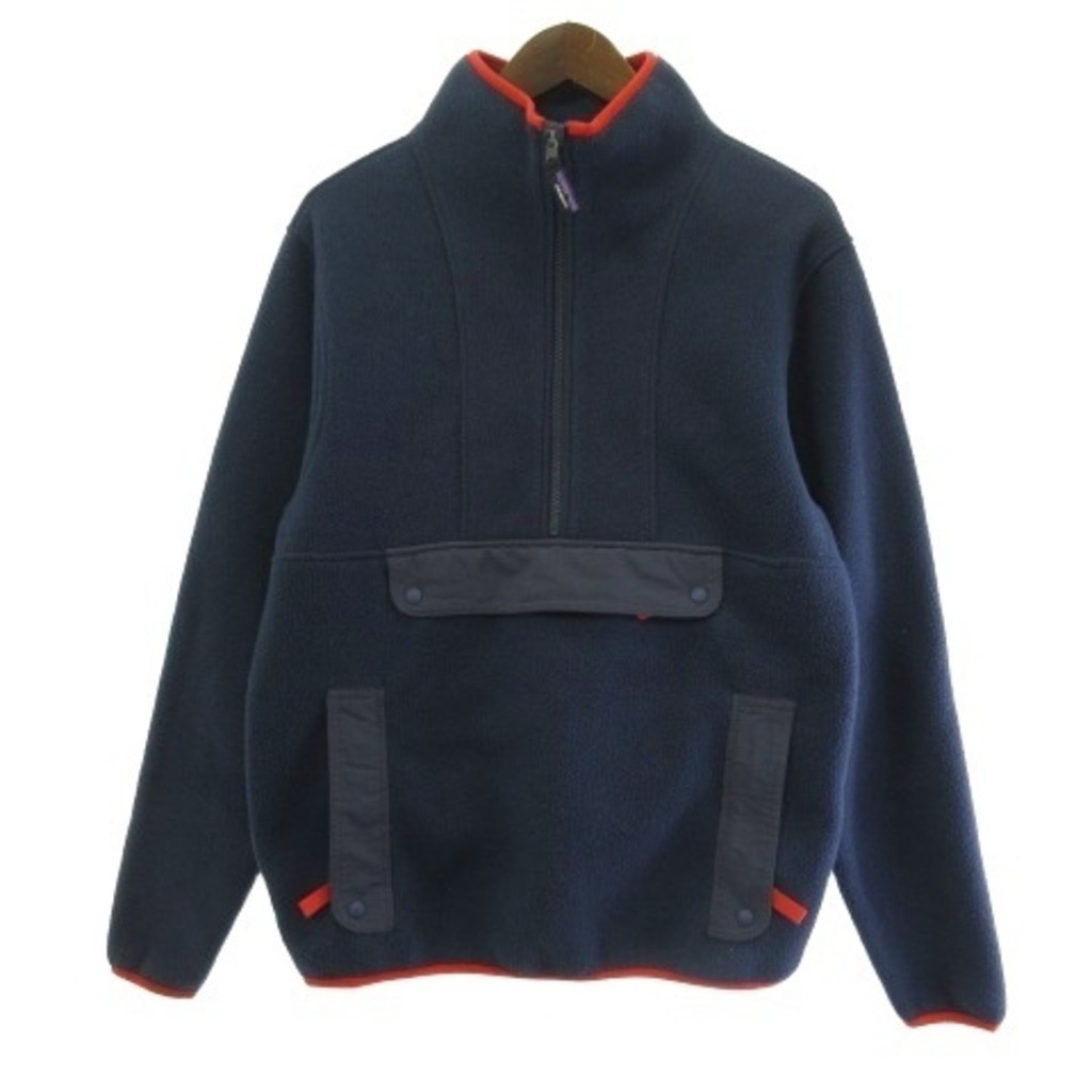 patagonia Jacket Fleece navy Direct from Japan Secondhand