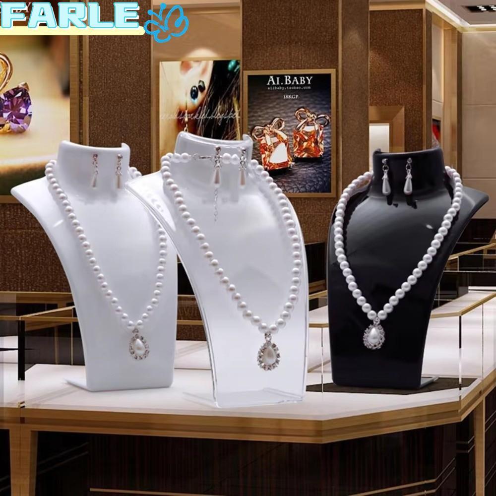 Frl ขาตั้งสร้อยคอ ตั้งโชว์จี้ ขาตั้งโชว์อัญมณี หุ่นโชว์ร้านปลีก