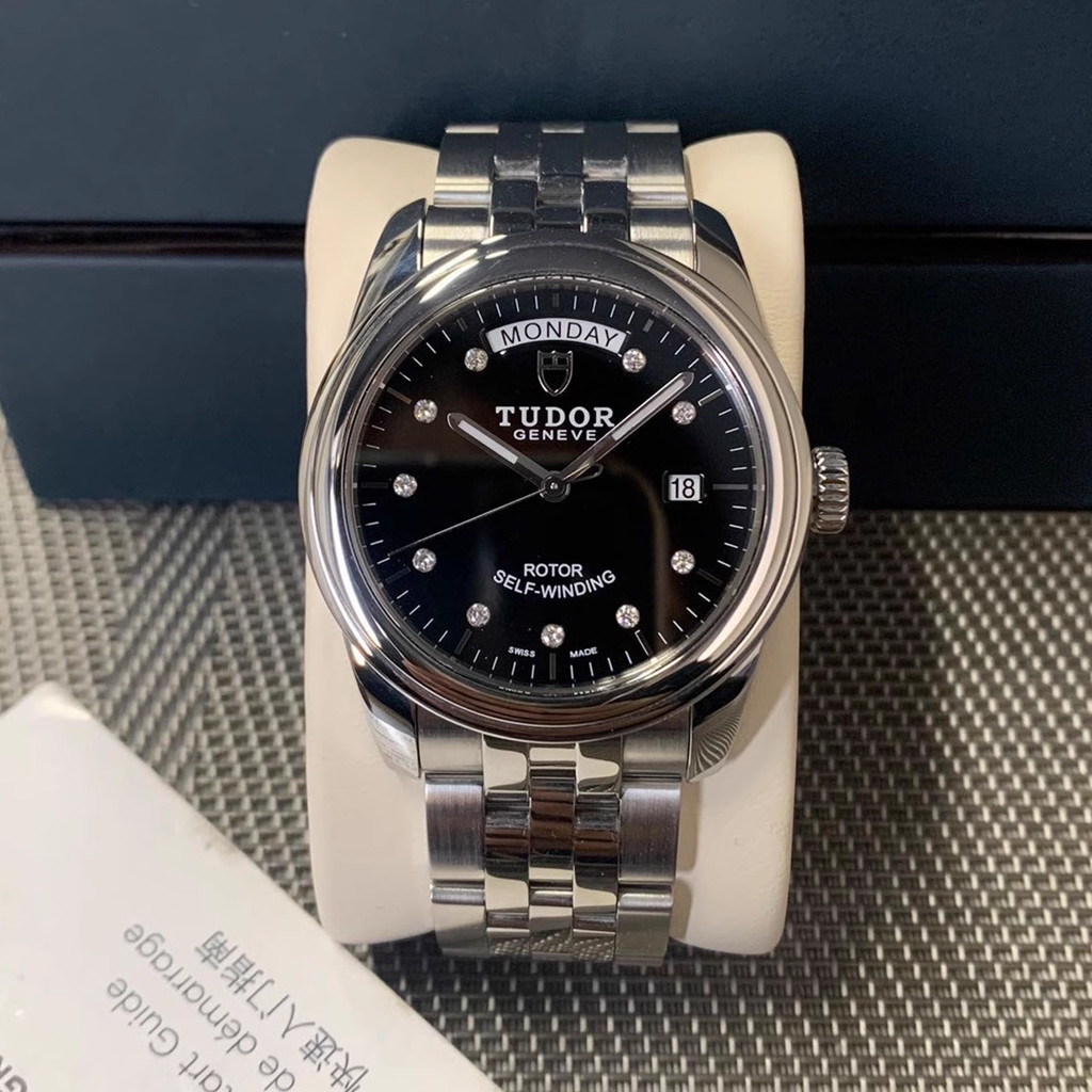 Tudor นาฬิกาผู้ชาย Junyu Series นาฬิกากลไกอัตโนมัตินาฬิกาผู้ชาย M56000-0008