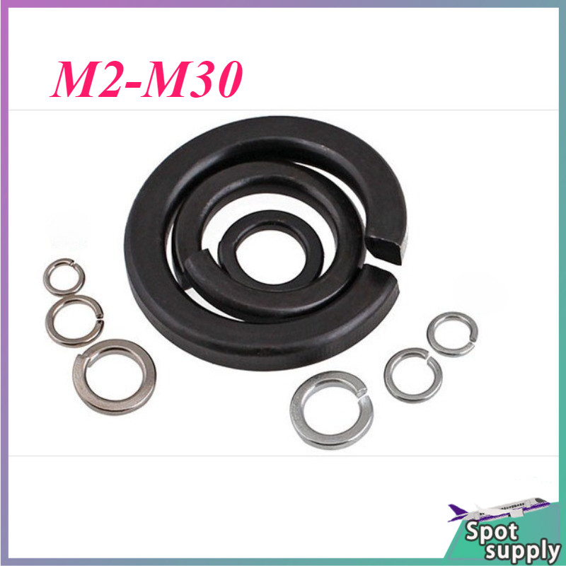 สปริงเครื่องซักผ้า, Bolt Special Washer 8.8 Grade Spring Washer (Black/White Zinc/Nickel) M2-M30 HJ-