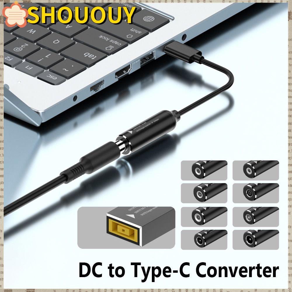 SHOUUY Power Adapter 5v 9v 12v ที่ชาร์จแล็ปท็อป USB C DC to Type C สําหรับ //