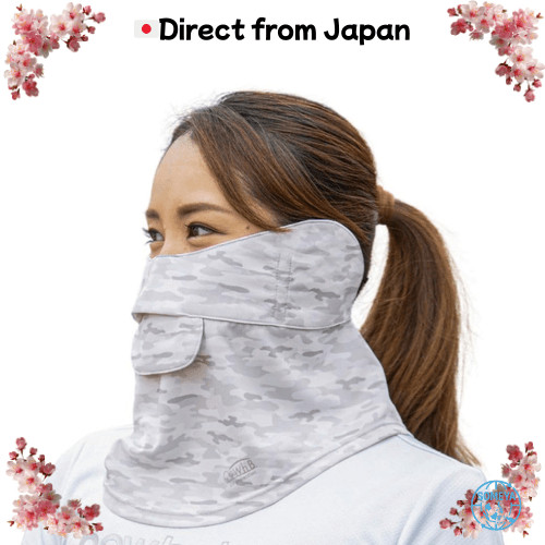 [ส่งตรงจากญี่ปุ่น][ไวท์บิวตี้] WhB หน้ากากป้องกัน UV แบบไม่อึดอัด รุ่น CH (ลายพราง/ธรรมดา) สำหรับป้อ