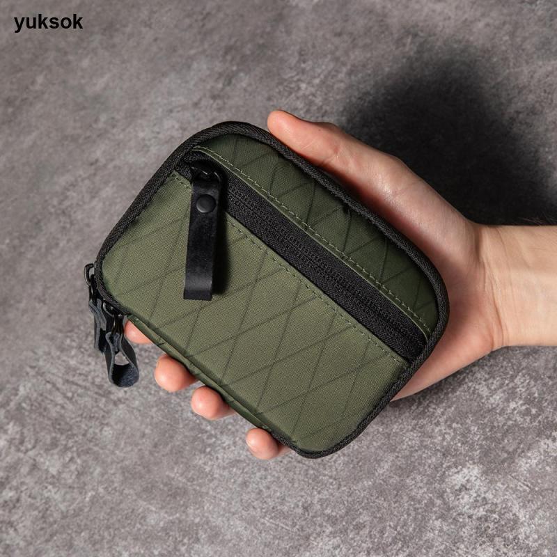 [yuksok] EDC Pouch Key Card Case Weatherproof Portable Utility Pouch for Key Money