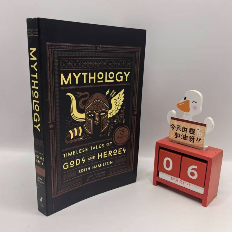 Greece Roman Mythology 75th Anniversary Illustration Version English Original Mythology Timeless Tal