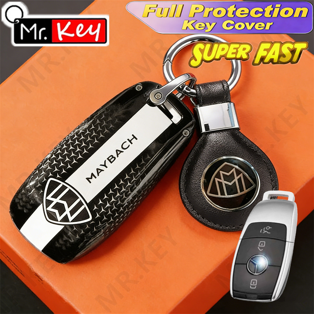 [Mr.Key] MAYBACH หรูหราสําหรับ S480 S680 S580e GLS 600 4MATIC EQS 680 พวงกุญแจระยะไกล