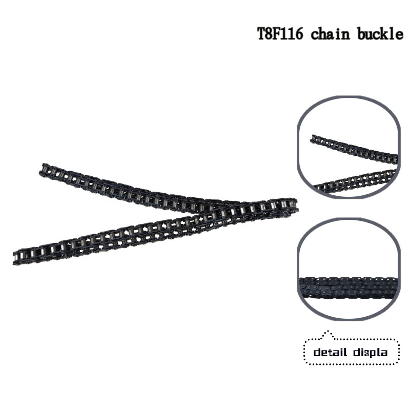 T8F โซ่อะไหล่ Master Link 116L สําหรับ 47cc 49cc 2 จังหวะเครื่องยนต์ Minimoto กระเป๋าจักรยานขนาดเล็ก