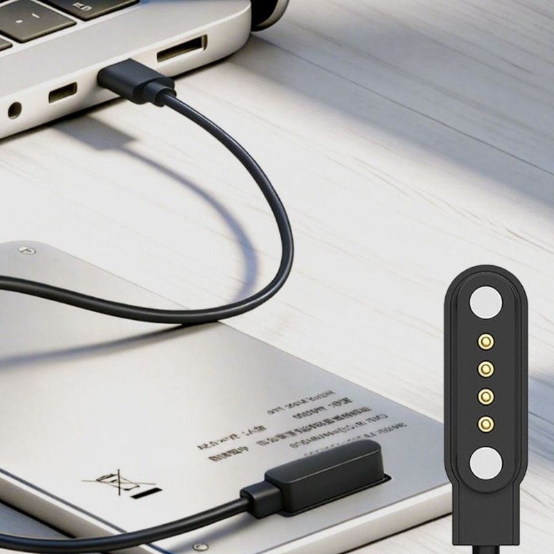 RUN สาย USB แม่เหล็กแบบพกพาสําหรับ Note AI NotePro AI เครื่องบันทึกเสียงแบบยืดหยุ่น