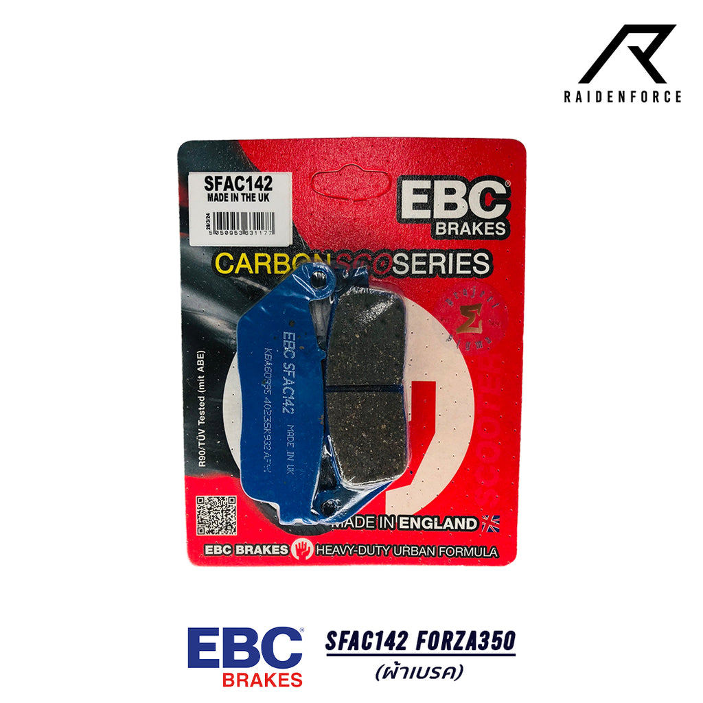 ผ้าเบรค EBC Brake Pad รุ่น SFAC142 (หน้า Forza350 / Adv350)