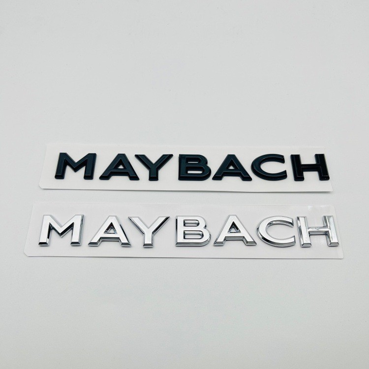 ️ คลังสินค้าพร้อม Fast Shipping ใช้ได้กับ MAYBACH MAYBACH โลโก้รถ S-Class 480 580 680 Weiting โลโก้ด