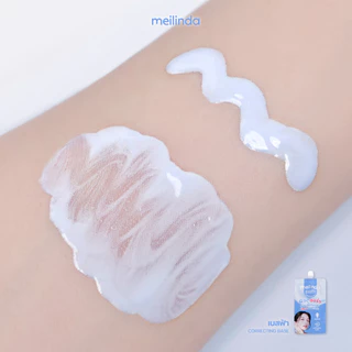 MEILINDA Correcting Base Aura Blue เมลินดา คอเนคติ้ง เบสฟ้า ปรับโทนผิว เมคอัพเบส ติดทน 1 ซอง 5g