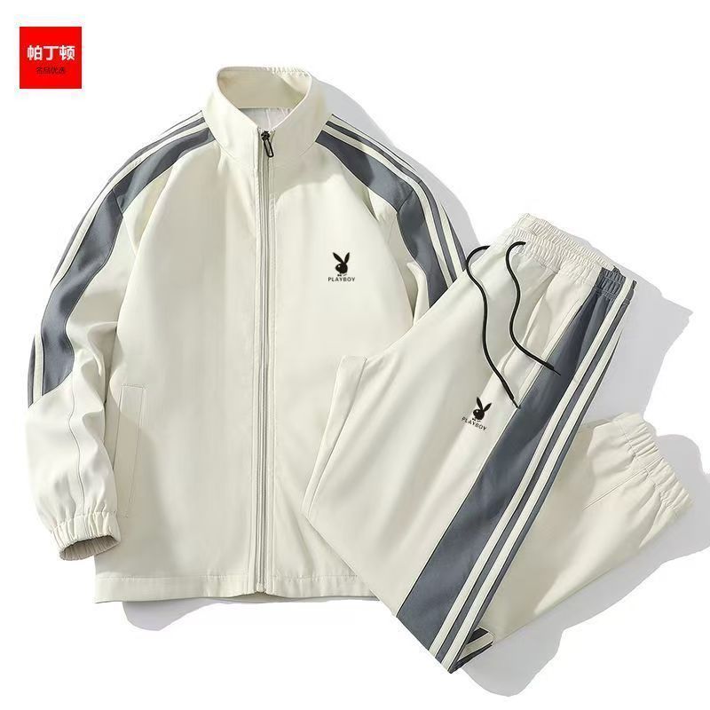 Playboy Suit Men Stand Collar Sports Suit Men Autumn New Style Casual Suit tt26.3.6