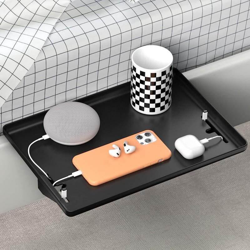 (11.11优惠大促）床沿子母床上铺悬空床架置物架沙发扶手托 托盘板边几床头放茶水Bed edge, mother bed, hanging bed frame, storage frame, san