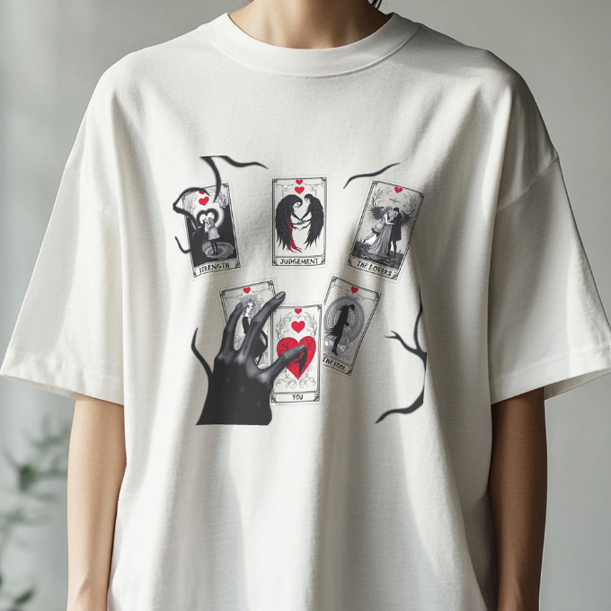 เสื้อยืดรูปมือปีศาจ แบรนด์ Vibeon เสื้อยืดคอกลมผ้าคอตตอนพรีเมี่ยม 100% รุ่นนุ่มพิเศษS-5XL
