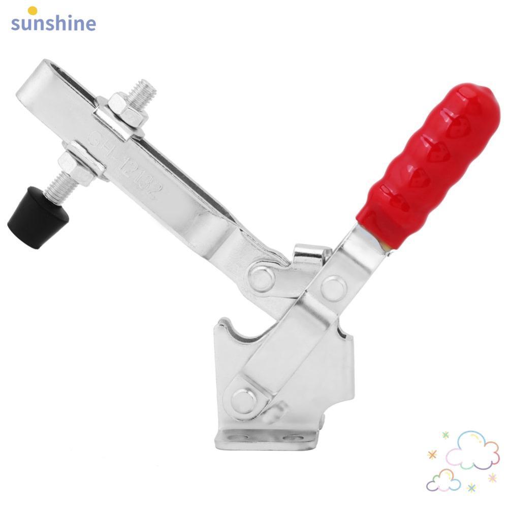 SSUNSHINE Quick Release Toggle Clamp, 227kg GH-12132 Toggle Clamp, Metalworking 500lbs Workholding V