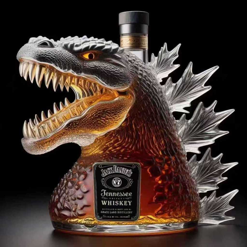 Independent Station Godzilla Whiskey Bottle Collector's Edition