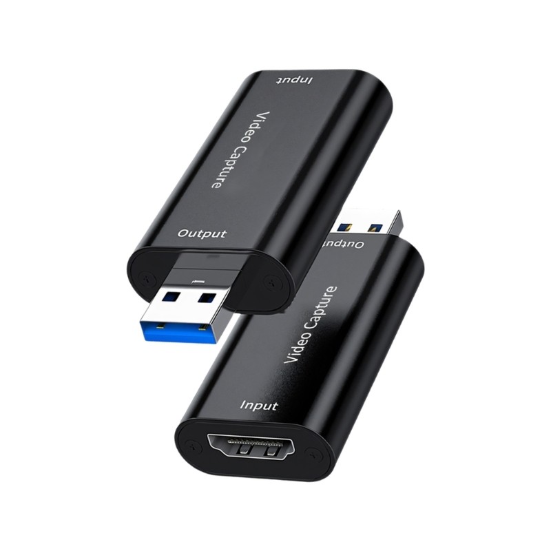 CH* การ์ดแคปเทอร์ริ่ง Video 4K HDTV เป็น USB Capturing Card Video Grabber สําหรับเล่นเกม